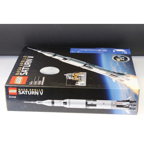 259 - Lego - Boxed Ideas #017 21309 NASA Apollo Saturn V set, sealed & excellent