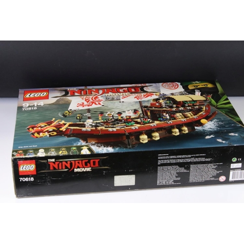 263 - Lego - Boxed Ninjago Movie 70618 Destiny's Bounty Ship set, sealed & excellent