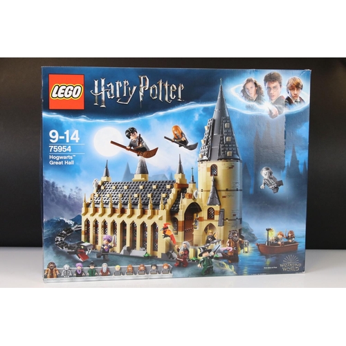 266 - Lego - Boxed Harry Potter Wizarding World 75954 Hogwarts Great Hall set, sealed & excellent