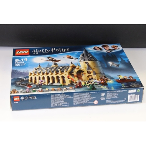 266 - Lego - Boxed Harry Potter Wizarding World 75954 Hogwarts Great Hall set, sealed & excellent