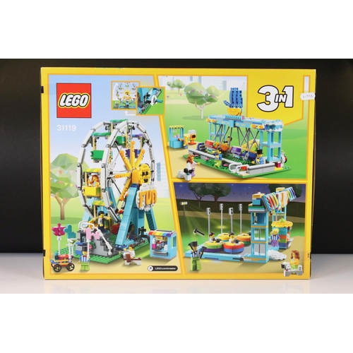 267 - Lego - Boxed Creator 3 in 1 31119 Fun Fair set, sealed & excellent