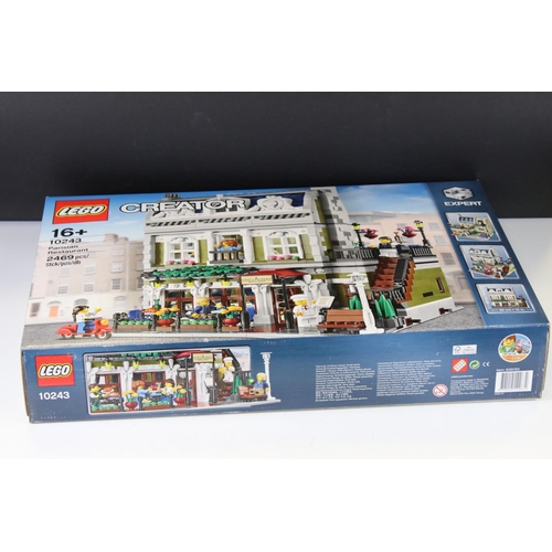 273 - Lego - Boxed Creator Expert 10243 Parisian Restaurant set, sealed & excellent