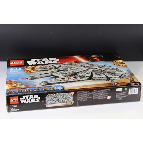 275 - Lego - Boxed Star Wars 75105 Millennium Falcon set, sealed & excellent