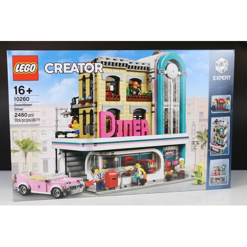 278 - Lego - Boxed Creator Expert 10260 Downtown Diner set, sealed & excellent