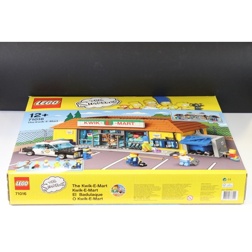 279 - Lego - Boxed The Simpsons 71016 The Kwik E Mart set, sealed & excellent