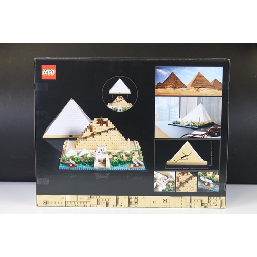 283 - Lego - Boxed Lego Architecture 21058 Great Pyramid of Giza Egypt set, sealed & excellent