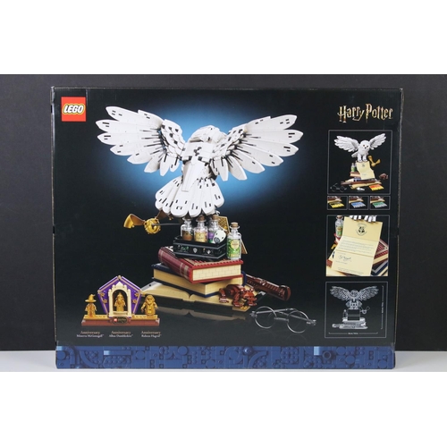 286 - Lego - Boxed Wizarding World Harry Potter Hogwarts Icons Collectors Edition 76391 set, sealed & exce... 