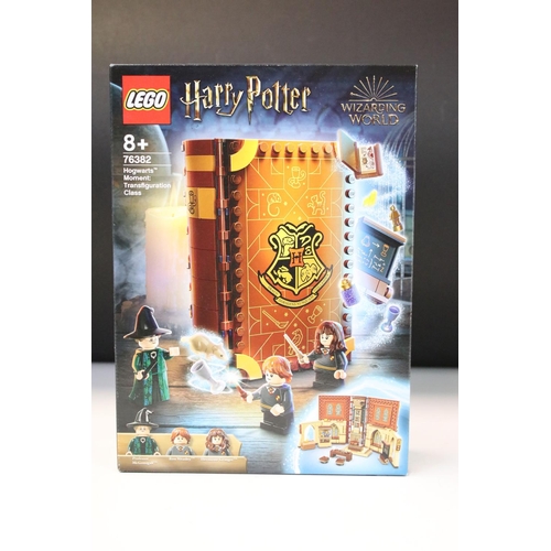 295 - Lego - Two boxed Harry Potter Wizarding World sets to include 76410 Slytherin House Banner and 76382... 