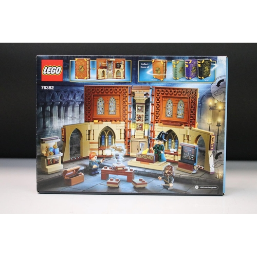 295 - Lego - Two boxed Harry Potter Wizarding World sets to include 76410 Slytherin House Banner and 76382... 