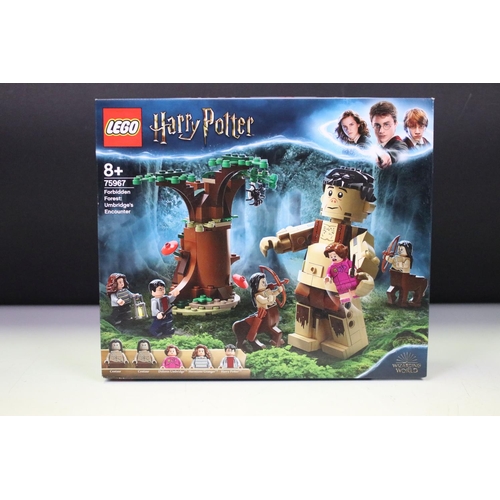 300 - Lego - Five boxed Harry Potter Wizarding World sets to include 76406, 76387, 75967, 40577 and 76400,... 