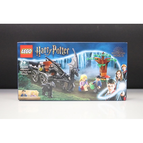 300 - Lego - Five boxed Harry Potter Wizarding World sets to include 76406, 76387, 75967, 40577 and 76400,... 