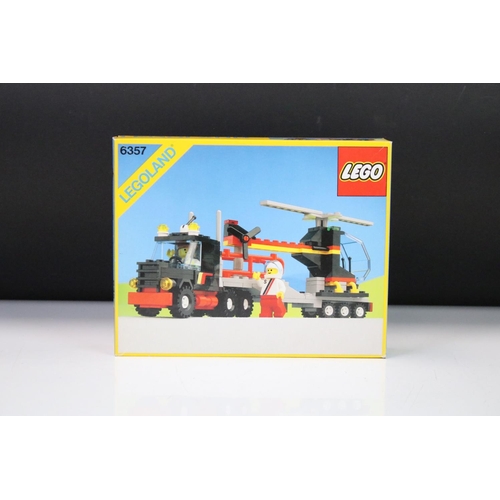 301 - Lego - Five boxed 80s Lego sets to include 6392 Airport, 7715 Push Along Passenger Steam Train, 6482... 