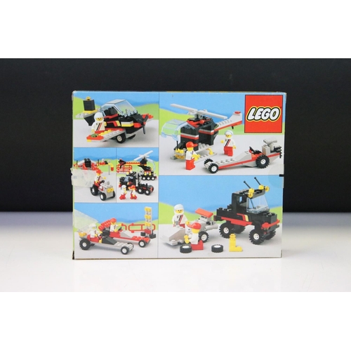 301 - Lego - Five boxed 80s Lego sets to include 6392 Airport, 7715 Push Along Passenger Steam Train, 6482... 