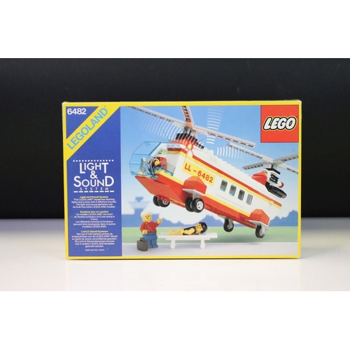 301 - Lego - Five boxed 80s Lego sets to include 6392 Airport, 7715 Push Along Passenger Steam Train, 6482... 