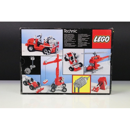 308 - Lego - Two boxed Lego Technic sets to include 8040 Pneumatic set and 8055 4.5V Universal set. Conten... 