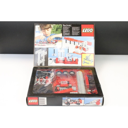 308 - Lego - Two boxed Lego Technic sets to include 8040 Pneumatic set and 8055 4.5V Universal set. Conten... 