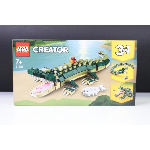 309 - Lego - Seven boxed Creator sets to include 31121, 31115, 31058, 31125, 31112, 31122 & 40469, all sea... 