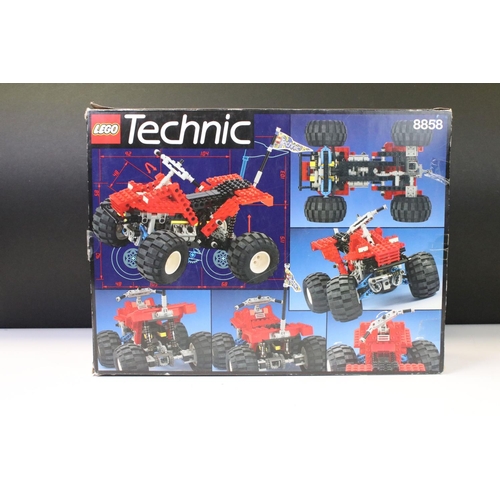 311 - Lego - Four boxed Lego Technics sets to include 854 Go-Kart, 8829 Dune Blaster, 8851 Excavator &  88... 