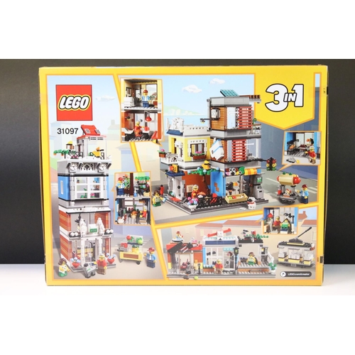 317 - Lego - Boxed Creator 3 in 1 31097 Townhouse Pet Shop & Cafe set, sealed & excellent