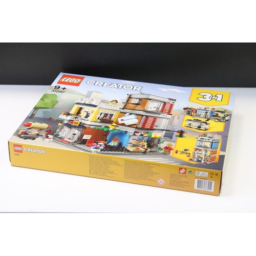 317 - Lego - Boxed Creator 3 in 1 31097 Townhouse Pet Shop & Cafe set, sealed & excellent