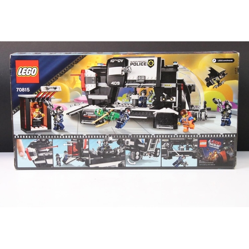 320 - Lego - Sealed The Lego Movie 70815 Super Secret Police Dropship set, some squashing and storage wear... 