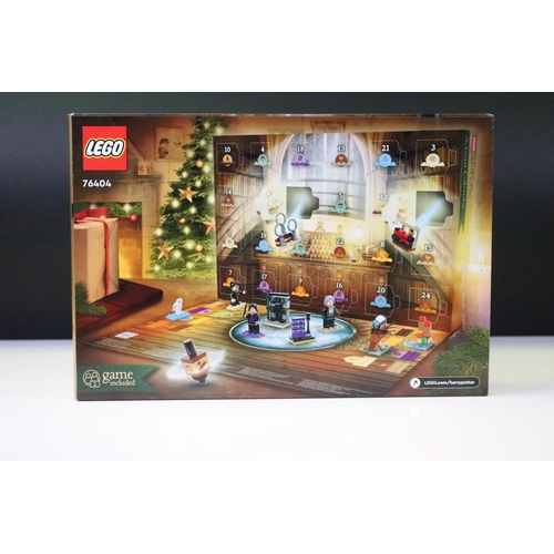 321 - Lego - Two boxed Harry Potter Wizarding World Advent Calendars to include 75964 & 76404, both sealed... 