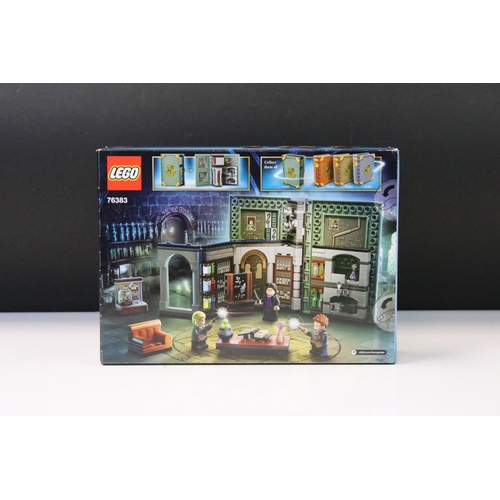 324 - Lego - Seven boxed Harry Potter Hogwarts Moment sets to include 76397, 76409, 76385, 76382, 76384, 7... 