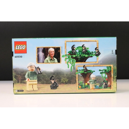 325 - Lego - Nine boxed Lego sets to include 40290 Lego System, 40530 Jane Goodall, 8293 Power Functions, ... 