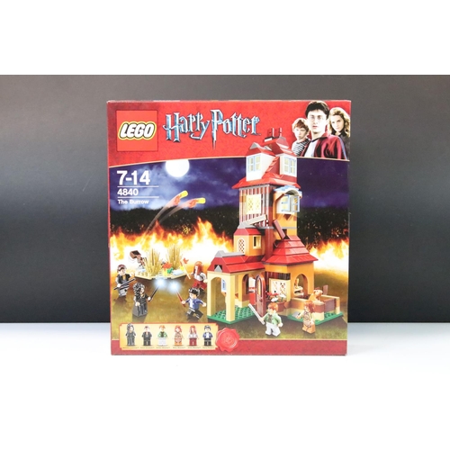 330 - Lego - Four boxed Harry Potter sets to include 4840 The Burrow, 4737 Quidditch Match, 4736 Freeing D... 