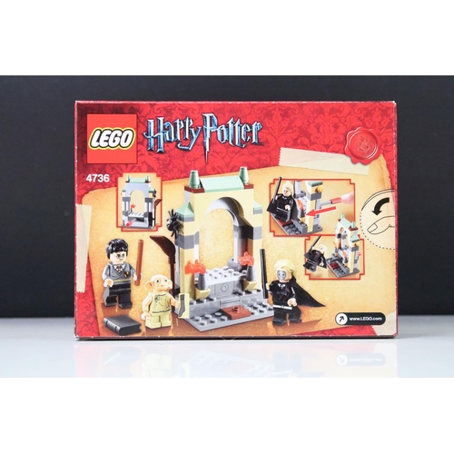 330 - Lego - Four boxed Harry Potter sets to include 4840 The Burrow, 4737 Quidditch Match, 4736 Freeing D... 