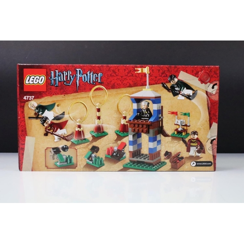 330 - Lego - Four boxed Harry Potter sets to include 4840 The Burrow, 4737 Quidditch Match, 4736 Freeing D... 