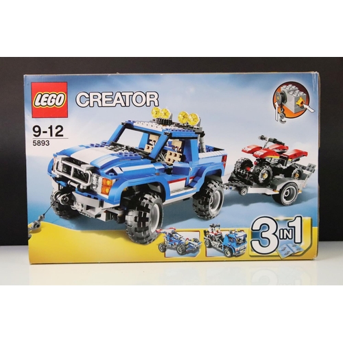 331 - Lego - Three Lego Sets to include Lego Creator 5893 Off Road Power 3 in 1, Lego Technic 8051 Motorbi... 