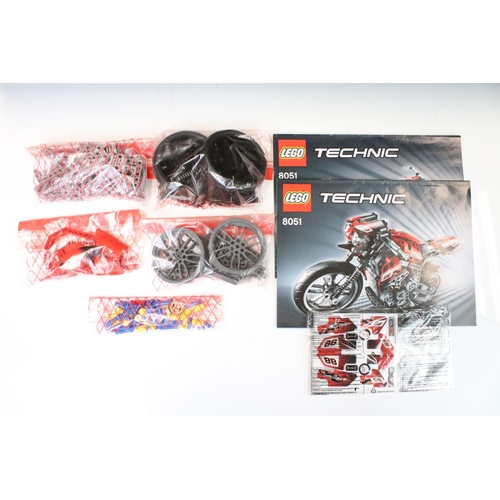 331 - Lego - Three Lego Sets to include Lego Creator 5893 Off Road Power 3 in 1, Lego Technic 8051 Motorbi... 