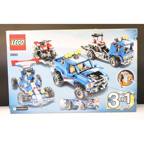 331 - Lego - Three Lego Sets to include Lego Creator 5893 Off Road Power 3 in 1, Lego Technic 8051 Motorbi... 