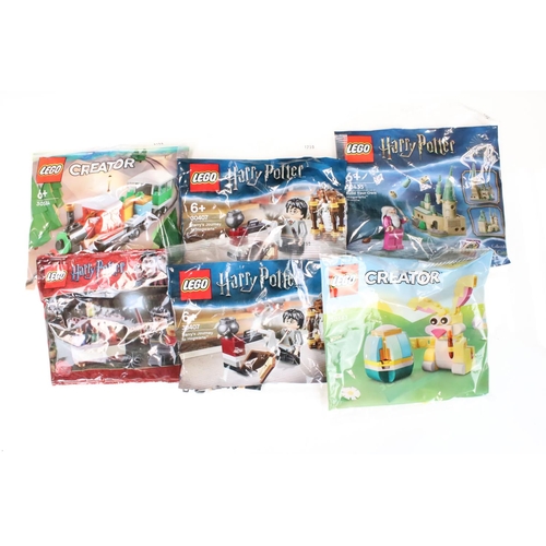 336 - Lego - 24 Bagged & carded sets to include 13 x Harry Potter, 2 x Star Wars, 8 x Creator, x1 VIP set ... 