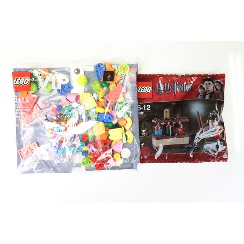 336 - Lego - 24 Bagged & carded sets to include 13 x Harry Potter, 2 x Star Wars, 8 x Creator, x1 VIP set ... 