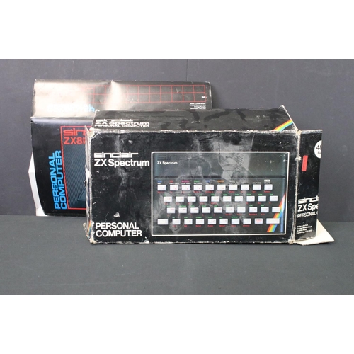 Retro Gaming - Sinclair ZX8I Personal Computer with Sinclair ZX