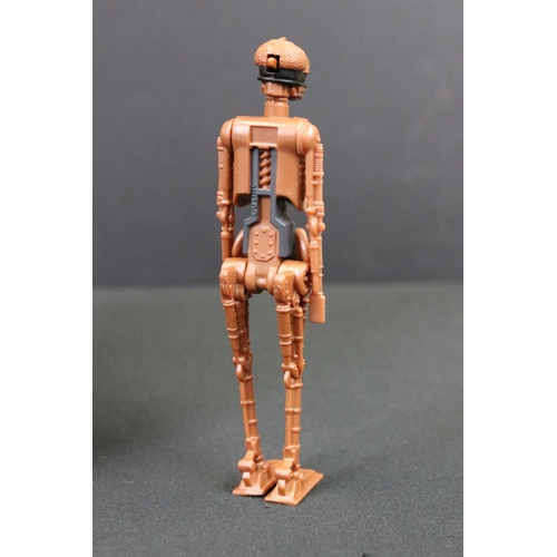 1664 - Star Wars - Original Last 17 EV-9D9 figure with original Tri-Logo 77 Back Card, slight bend to legs ... 