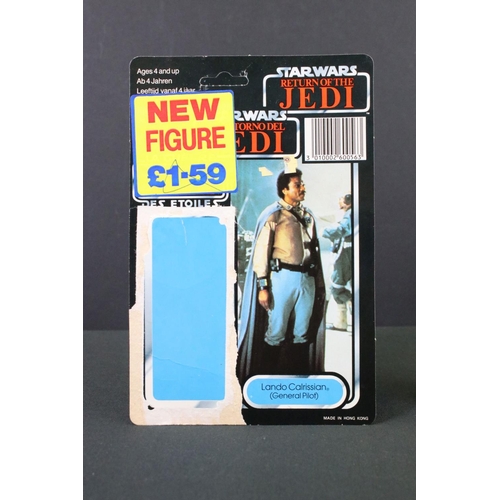 1665 - Star Wars - Original Last 17 Lando Calrissian (General Pilot) with blaster & cloak, pen marking to f... 