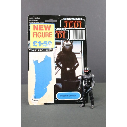 1666 - Star Wars - Original Last 17 Imperial Gunner complete with blaster & original Tri-Logo 77 back card,... 