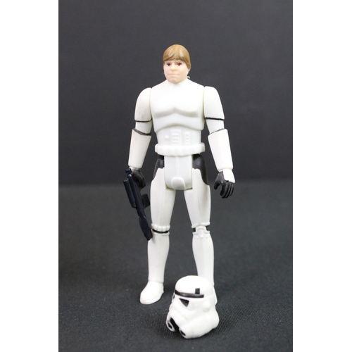 1668 - Star Wars - Original Last 17 Luke Skywalker (Stormtrooper Disguise) complete with blaster & helmet w... 