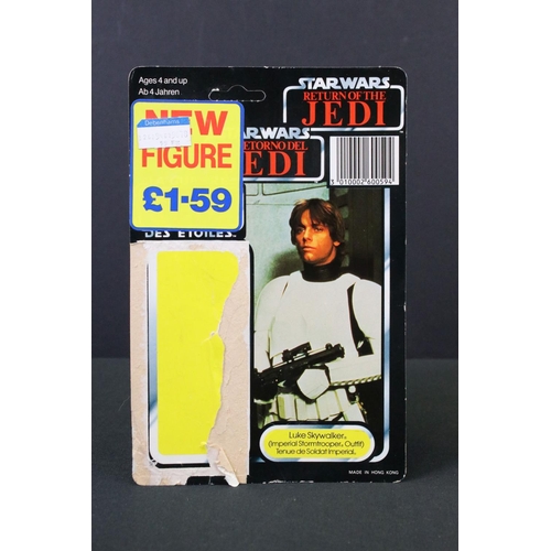 1668 - Star Wars - Original Last 17 Luke Skywalker (Stormtrooper Disguise) complete with blaster & helmet w... 