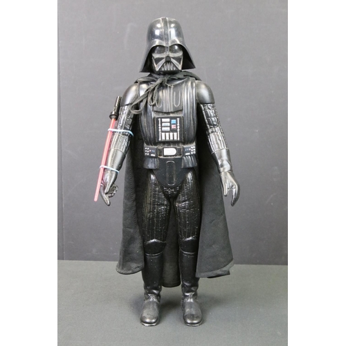 1669 - Star Wars - Three original Kenner Star Wars figures to include Darth Vader complete with Lightsaber ... 