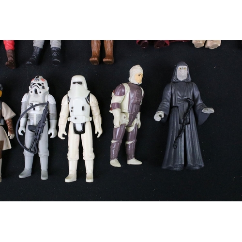 1671 - Star Wars - 40 Original Star Wars figures to include Gamorrean Guard, Biker Scout, Luke Skywalker (J... 