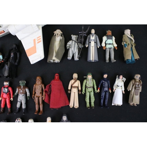 1671 - Star Wars - 40 Original Star Wars figures to include Gamorrean Guard, Biker Scout, Luke Skywalker (J... 