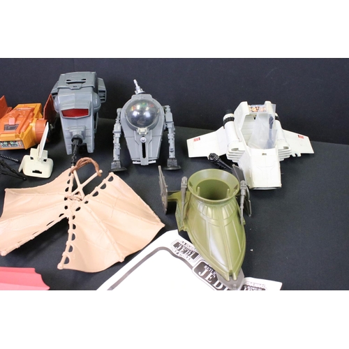 1672 - Star Wars - 11 Original Star Wars Mini Rig / Vehicle sets to include 2 x AST-5, INT-4 with instructi... 