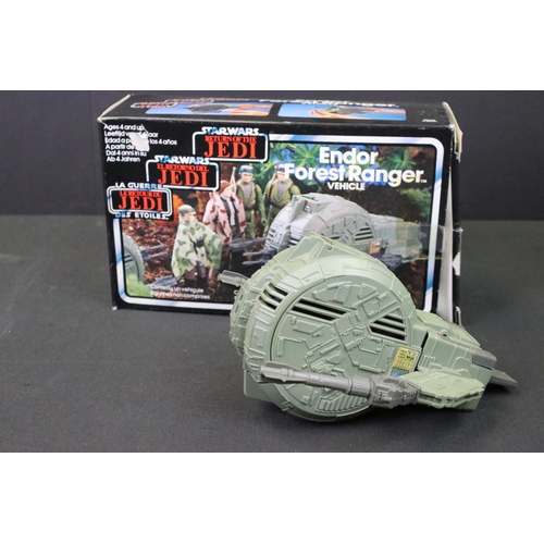 1673 - Star Wars - Four boxed original Star Wars Tri Logo Return Of The Jedi vehicle sets to include Scout ... 