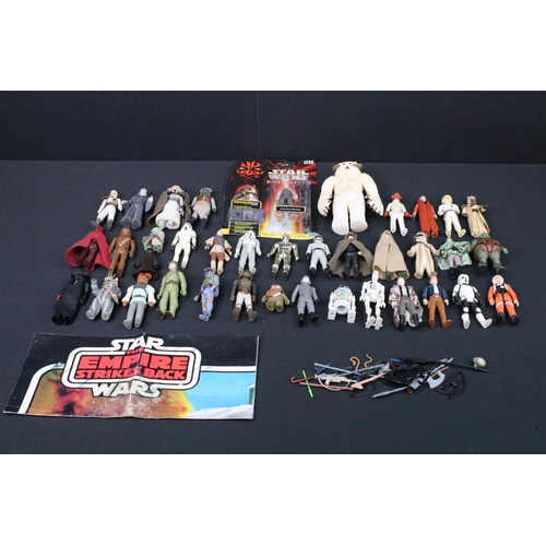 1674 - Star Wars - 36 Original Star Wars figures to include Klaatu, Luke Skywalker (Hoth Battle Gear), Squi... 