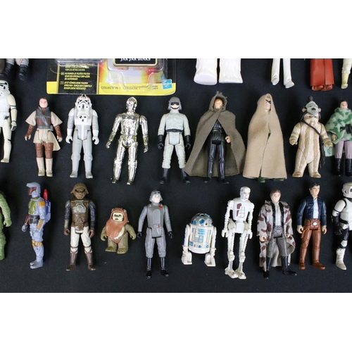 1674 - Star Wars - 36 Original Star Wars figures to include Klaatu, Luke Skywalker (Hoth Battle Gear), Squi... 