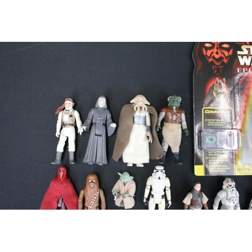 1674 - Star Wars - 36 Original Star Wars figures to include Klaatu, Luke Skywalker (Hoth Battle Gear), Squi... 